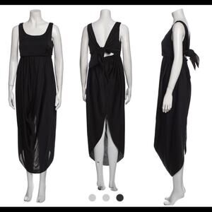 Carven designer black dress